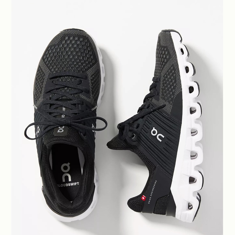 On Cloudswift Black Sneakers Size 6 EU37